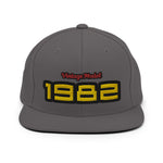 CUSTOM YEAR OF BIRTH SNAPBACK HAT.