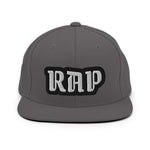 CUSTOM SNAPBACK HAT • RAP STYLE FONT • 1 •