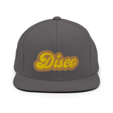 CUSTOM SNAPBACK HAT • DISCO STYLE FONT • 1 •