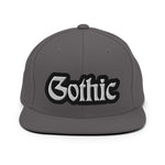 CUSTOM SNAPBACK HAT • GOTHIC STYLE FONT • 1 •