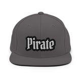 CUSTOM SNAPBACK HAT • PIRATE STYLE FONT • 1 •