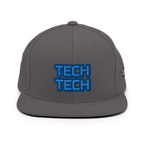 CUSTOM SNAPBACK HAT • TECH STYLE FONT • 2 •