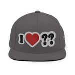 CUSTOM I🧡 LOVE ?? • SNAPBACK HAT • ADD ANY NAME OR CITY INITIALS