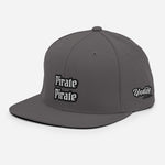 CUSTOM SNAPBACK HAT • PIRATE STYLE FONT • 2 •