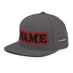 CUSTOM NAME • SNAPBACK HAT • ADD ANY NAME/WORD/YEAR/DATE/AGE/NUMBER