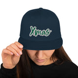 CUSTOM SNAPBACK HAT • CHRISTMAS STYLE FONT • 1 •