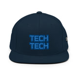 CUSTOM SNAPBACK HAT • TECH STYLE FONT • 2 •