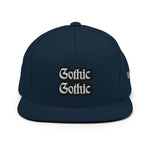 CUSTOM SNAPBACK HAT • GOTHIC STYLE FONT • 2 •