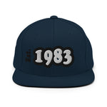 CUSTOM YEAR OF BIRTH • SNAPBACK HAT • ESTABLISHED ???? ADD ANY YEAR