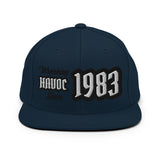 CUSTOM WREAKING HAVOC SINCE ???? • SNAPBACK HAT • BIRTHDAY