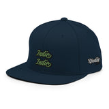 CUSTOM SNAPBACK HAT • INDIE STYLE FONT • 2 •