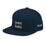 CUSTOM SNAPBACK HAT • GOTHIC STYLE FONT • 2 •