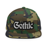 CUSTOM SNAPBACK HAT • GOTHIC STYLE FONT • 1 •