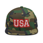 CUSTOM SNAPBACK HAT • USA STYLE FONT • 1 •