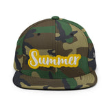 CUSTOM SNAPBACK HAT • SUMMER STYLE FONT • 1 •