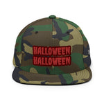 CUSTOM SNAPBACK HAT • HALLOWEEN STYLE FONT • 2 •