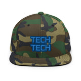 CUSTOM SNAPBACK HAT • TECH STYLE FONT • 2 •