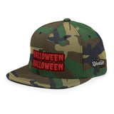 CUSTOM SNAPBACK HAT • HALLOWEEN STYLE FONT • 2 •