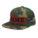 CUSTOM NAME • SNAPBACK HAT • ADD ANY NAME/WORD/YEAR/DATE/AGE/NUMBER