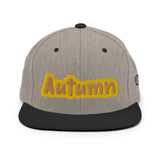 CUSTOM SNAPBACK HAT • AUTUMN STYLE FONT • 1 •