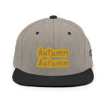 CUSTOM SNAPBACK HAT • AUTUMN STYLE FONT • 2 •