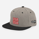 CUSTOM SNAPBACK HAT • USA STYLE FONT • 2 •