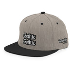 CUSTOM SNAPBACK HAT • GOTHIC STYLE FONT • 2 •