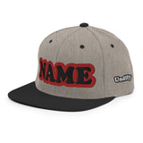 CUSTOM NAME • SNAPBACK HAT • ADD ANY NAME/WORD/YEAR/DATE/AGE/NUMBER