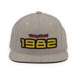 CUSTOM YEAR OF BIRTH SNAPBACK HAT.