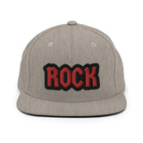 CUSTOM SNAPBACK HAT • ROCK STYLE FONT • 1 •