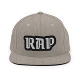 CUSTOM SNAPBACK HAT • RAP STYLE FONT • 1 •