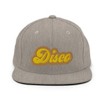 CUSTOM SNAPBACK HAT • DISCO STYLE FONT • 1 •