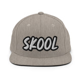 CUSTOM SNAPBACK HAT • OLD SKOOL STYLE FONT • 1 •