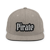 CUSTOM SNAPBACK HAT • PIRATE STYLE FONT • 1 •