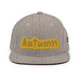 CUSTOM SNAPBACK HAT • AUTUMN STYLE FONT • 1 •