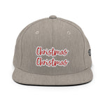 CUSTOM SNAPBACK HAT • CHRISTMAS STYLE FONT • 2 •