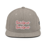 CUSTOM SNAPBACK HAT • CHRISTMAS STYLE FONT • 2 •