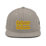 CUSTOM SNAPBACK HAT • AUTUMN STYLE FONT • 2 •