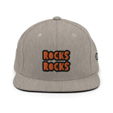 CUSTOM SNAPBACK HAT • ROCKS STYLE FONT • 2 •