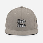 CUSTOM SNAPBACK HAT • PIRATE STYLE FONT • 2 •