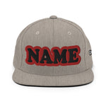 CUSTOM NAME • SNAPBACK HAT • ADD ANY NAME/WORD/YEAR/DATE/AGE/NUMBER