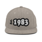 CUSTOM YEAR OF BIRTH • SNAPBACK HAT • ESTABLISHED ???? ADD ANY YEAR