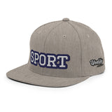 CUSTOM SNAPBACK HAT • SPORT STYLE FONT • 1 •