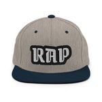 CUSTOM SNAPBACK HAT • RAP STYLE FONT • 1 •