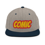 CUSTOM SNAPBACK HAT • COMIC STYLE FONT • 1 •