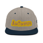 CUSTOM SNAPBACK HAT • AUTUMN STYLE FONT • 1 •