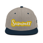 CUSTOM SNAPBACK HAT • SUMMER STYLE FONT • 1 •