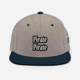 CUSTOM SNAPBACK HAT • PIRATE STYLE FONT • 2 •