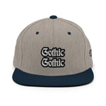 CUSTOM SNAPBACK HAT • GOTHIC STYLE FONT • 2 •