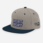 CUSTOM SNAPBACK HAT • SPORT STYLE FONT • 2 •